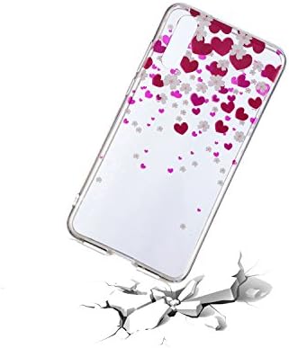 For Huawei P20 Pro 6.1 ") Ultra-thin Transparent Soft TPU Cracks Prevention Silicone Soft Bumper Case Cover Shell Protective Case 3