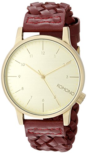 KOMONO Herren-Armbanduhr Analog Quarz Polyurethan KOM-W2030
