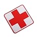 Produktbild Outdoor Erste Hilfe PVC rotes Kreuz Haken Klettverschluss Abzeichen Patch