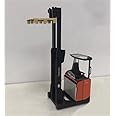 FloZ for TOYOTA for BT REFLEX forklift Black driving top+fork plate 1/24 Truck Pre-built Model