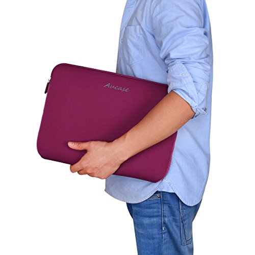 Aucase 15 6 Zoll Laptop H  lle  Laptoptasche  Notebooktasche  Ultrad  nne  St  rkste Neopren Wasserfeste Schutzh  lle f  r Laptops   Ultrabooks in Vie