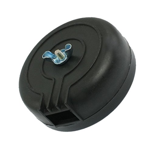 Luftfilter Schalldaempfer – TOOGOO(R)PT 1/2″ maennlich Schwarzer Kunststoff Kompressor Luftfilter Schalldaempfer - 3