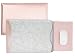 Produktbild MyGadget 13-13,3 Zoll Laptop Hülle Filz & PU Leder Sleeve Slim Case Schutzhülle - Kunstleder Mauspad Tasche für u.a. Apple MacBook Air/Pro - Rosé