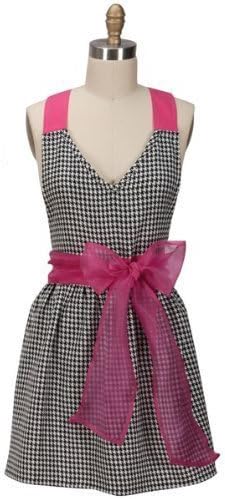 Kay Dee Designs Cotton Hounds Tooth Hospitality Apron with Sash by Kay Dee Designs