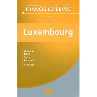 Luxembourg Juridique Fiscal Soial Comptable Pdf Download Heleentje