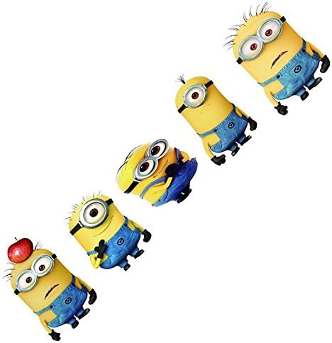 Sticker Decal - MINIONS - Car,Van,Truck,Caravan,Motorhome,Lorry,Taxi,Minicab,Automobile Self Adhesive Vinyl Decal Sign