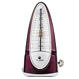 Metrónomo mecánico utilizado no sólo para la práctica de la guitarra/bajo/Violín/piano o otros instrumentos, ritmo, también se puede utilizar en como hipnosis, psicoterapia, Golf, danza, y etc.