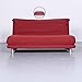 Produktbild ligne roset Multy Designer Stoff Sofa Rot Dreisitzer Couch Funktion #6386