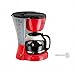 Produktbild Domoclip dom163rn Kaffeemaschine élect. zweifarbig rot/schwarz 1,2 Liter, 800