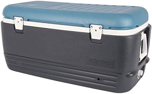 Igloo Maxcold 100 QT Jet Carbon / Ice Blue / White 5 Day Cooler