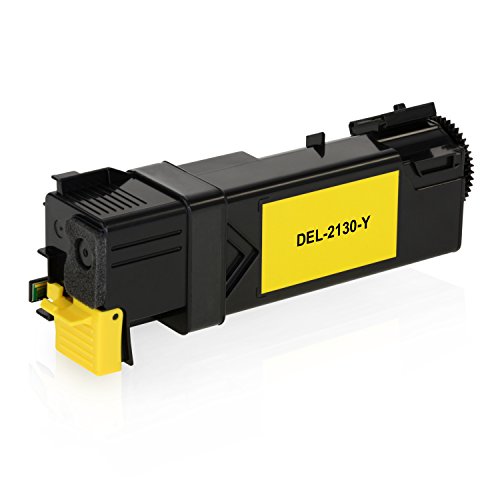 4 Toner kompatibel zu Dell 2130cn, 2135cn – Schwarz 2.000 Seiten, Color je 2.000 Seiten - 5