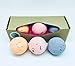 Bath Bomb Gift Set 3 180gm UK made Bathbomb in Fruity Scents + Shea Butter