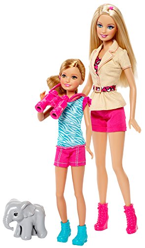 Barbie - Sisters' Safari Fun - Barbie & Stacie 2-Pack - Dolls