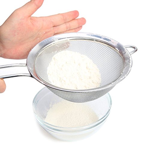 mylifeunit 16 cm feinem Brühsieb, Edelstahl-Abtropfsieb Seiher Sieb mit Griff - 6