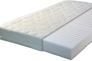 Gigapur 24376 G18 7Z 7-Zonen Kaltschaummatratze, Klimaband, H&auml;rtegrad 3 140 x 200 cm