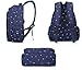 Multifunctional Mummy Large Capacity Backpack Baby Diaper Nappy Bag Nursery Changing Bag Handbag Shoulder Backpack, 33 x 42 x 17 cm, Blue
