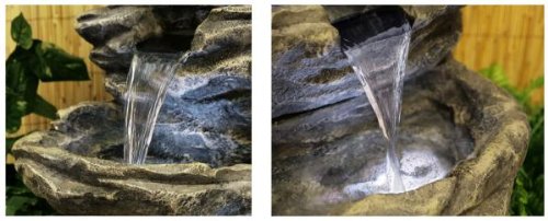 Mehrstufiger Brunnen mit Beleuchtung - 3