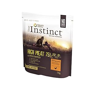 True Instinct High Meat Adult Medium/Maxi – Pienso para Perros Adultos con Pavo Deshuesado 1200 g
