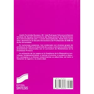 Juegos y pasatiempos para enseñanza de la matemática elemental (Matemáticas, cultura y aprendizaje)
