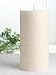 Produktbild Bio-Kerze / Stearinkerze, 15 x 7,4 cm Ø, champagner