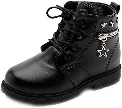 Baby Boys Girls Shoes,DBHAWKinEU Children kids Toddler Martin Boots 143 (31, Black)