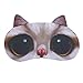 Produktbild 1 x niedliche 3D-Verdunkelungsbrille für Schlafen, gemütliche Schlaf-Augen-Schutzbrille, weich, bequem, für Reisen/Nickerchen/Schichtarbeit.