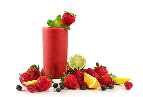 VitaSpeed Edelstahl Standmixer / Smoothie Maker mit Glaskrug (500 Watt), 1,5 L Fassungsvermögen, Mixer mit 19.000 U/min max., Edelstahl - 5