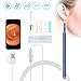 Price comparison product image Ear Endoscope, 3 in 1 USB Otoscope, 1.3 Megapixels 720P HD Borescope Visual Inspection Camera Digital Ear Cleaning Scope Earwax Remover Tool with Adjustable 6 LED Lights for Micro USB, USB-C Android Phone, Windows, Mac, PC