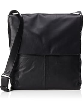 Vagabond Damen Roma Schultertasche, Schwarz (Black), 7x37x29 cm