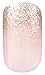 Elegant Touch Statement French Nails Glitter Tip, Medium/Pink