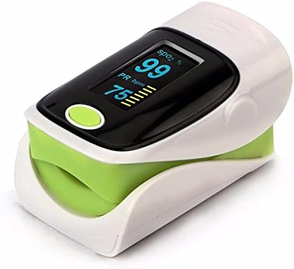 OLED LCD Digital Finger Pulse Oximeter Blood Pressure Monitor Heart Rate Diagnostic-Tool