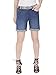 MansiCollections Denim Bermuda Shorts with Belt RS.599.00