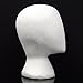 LuckyFine Female Styrofoam Foam Head Model Mannequin Manikin Hair Hat Stand Holder Display