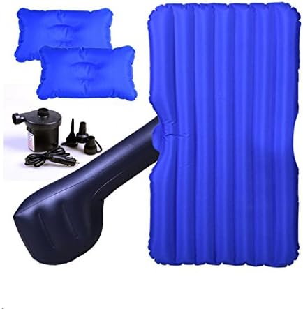 Inflatable Beds Car Air Bed For SUV Back Seat Camping Travel Outdoor Sedan Mattress Cushion Sex Beds Heavy Duty, Blue