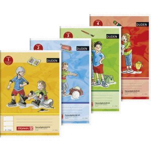 Preisvergleich Produktbild Brunnen 20 x Hausaufgabenheft A5 24+4 Blatt Duden