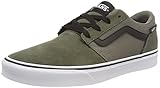 Absatzform: Flach Vans Herren Chapman Stripe Suede/Canvas Sneaker, Grün Dusty Olive/Black U19, 40 EU
