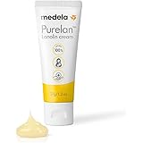 Medela Purelan 37g Crema per Capezzoli alla Lanolina Sollievo Rapido per Capezzoli Doloranti e Pelle Secca, 100% Naturale, Ip