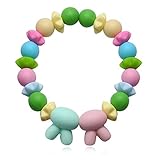 Aienid Edelstahl Armreif Armbund zum DaHerren und Herren Sterne Perlen, Hase Ohren Farbe by