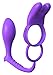 Produktbild Fantasy C-Ringz - Ass-Gasm Vibrating Rabbit - Penis-/Hodenring + Klitorisstimulator + Prostata-Stimulator für Ihn - violett