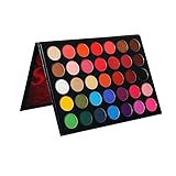 Cada sombra de sombra de ojos de 80 colores se puede aplicar por sí solo para un efecto dramático o mezclado para
