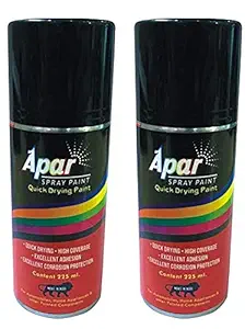 APAR Spray Paint Can MARUTI SUZUKI SUPERIOR WHITE - 225ml (Pack of 2-Pcs),