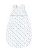 Produktbild Odenwälder Babyschlafsack Sterne | Kinderschlafsack ärmellos & längenverstellbar & atmungsaktiv | Ganzjahres-Schlafsack pflegeleicht | Baumwoll-Schlafsack Baby, Größe:90, Design:Sterne weiss-schoko