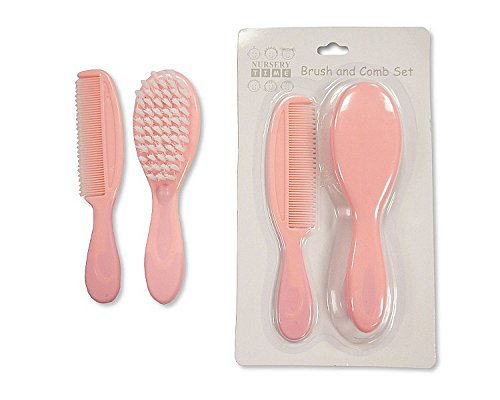 baby pink hair brush