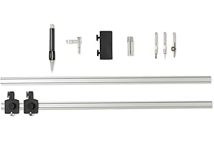 ARISTO Rod Compass for Circles up to 1280mm Diameter with Accessories AH59000