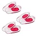 Produktbild Fersenstütze, 3 Paar, Gel-Fersenpolster für Plantarfasziitis, Gel-Fersenpolster, Einlagen für Schuhe, Kinder, Damen, 1,5 cm