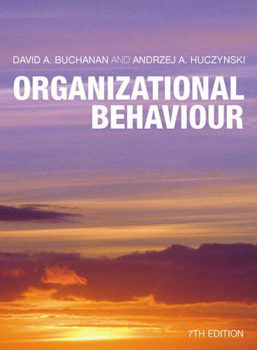 Organizational Behaviour