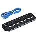 Produktbild Prevently USB HUB - 7-Port -USB 3.0 Hub Super Speed Verteiler USB HUB 3.0 7 Ports Switch Mehrere USB Splitter Porta Panel für Laptop PC
