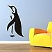 Produktbild Simple Design Self Adhesive Vinyl Animal Wall Sticker DIY Home Decor Cute Penguin Wall Decal For Living Room 59cm X 105cm L