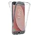 Produktbild VCOMP Hülle Cover Silikon Gel transparent Ultra- dünn 360° Schutz Integral vorne und hinten für Samsung-Galaxy J7 Pro 5.5" - ÜBERSICHTLICH