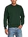 Fruit of the Loom Men's Classic Set-In Sweat Crew Neck Sweatshirt, Bottle Green, Large